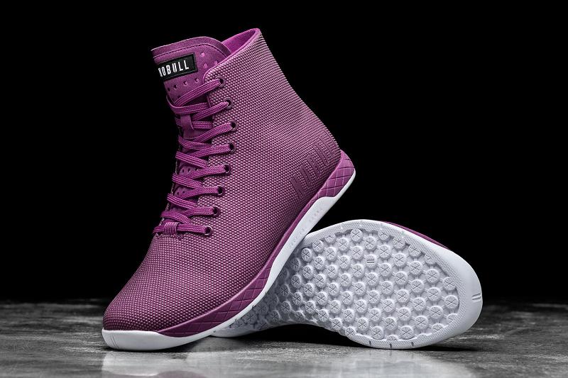 Deep / Purple Nobull High-Top Deep Purple Men's Trainers | CA P1496J